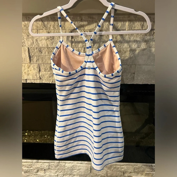 Lululemon‎ striped tank size 2 yoga athletic - Picture 4 of 7